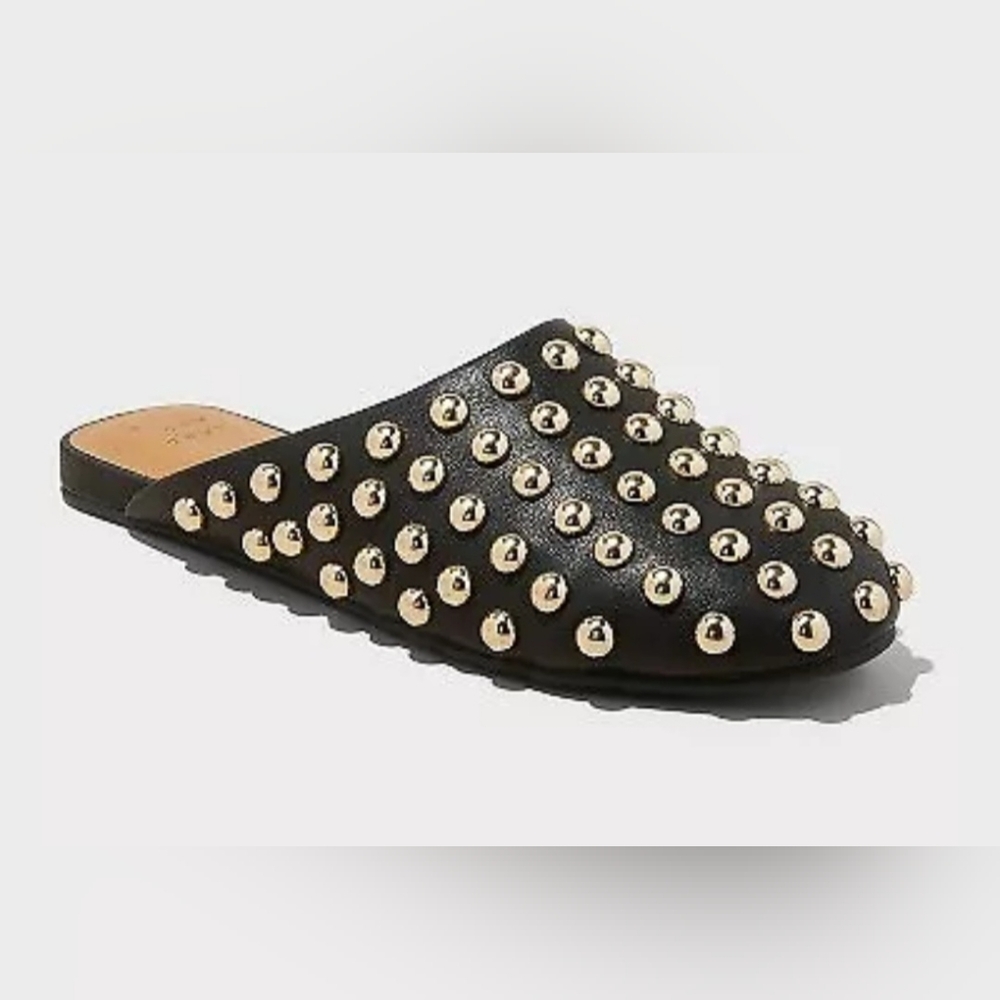 Women's Channing Studded Slip On Mule Flats with Memory Foam Insole A New Day 9